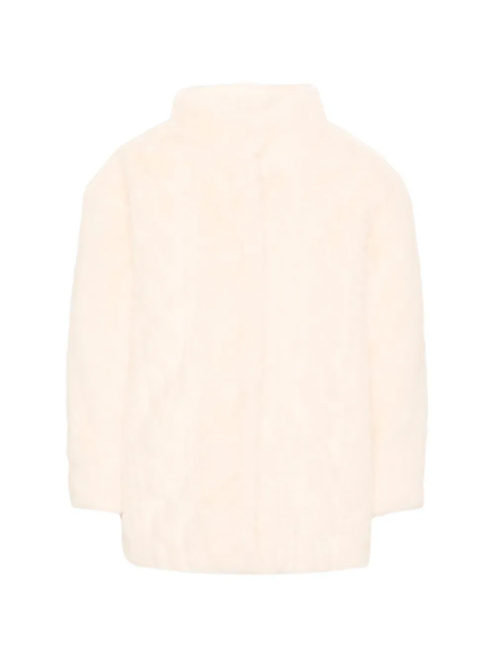 Пальто из искусственного меха Mayoral, цвет Ivory White