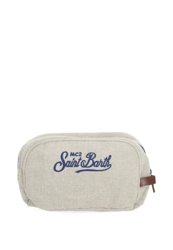 Косметичка с просторным отделением Beauty case westwood unisex Mc2 Saint Barth, Beige