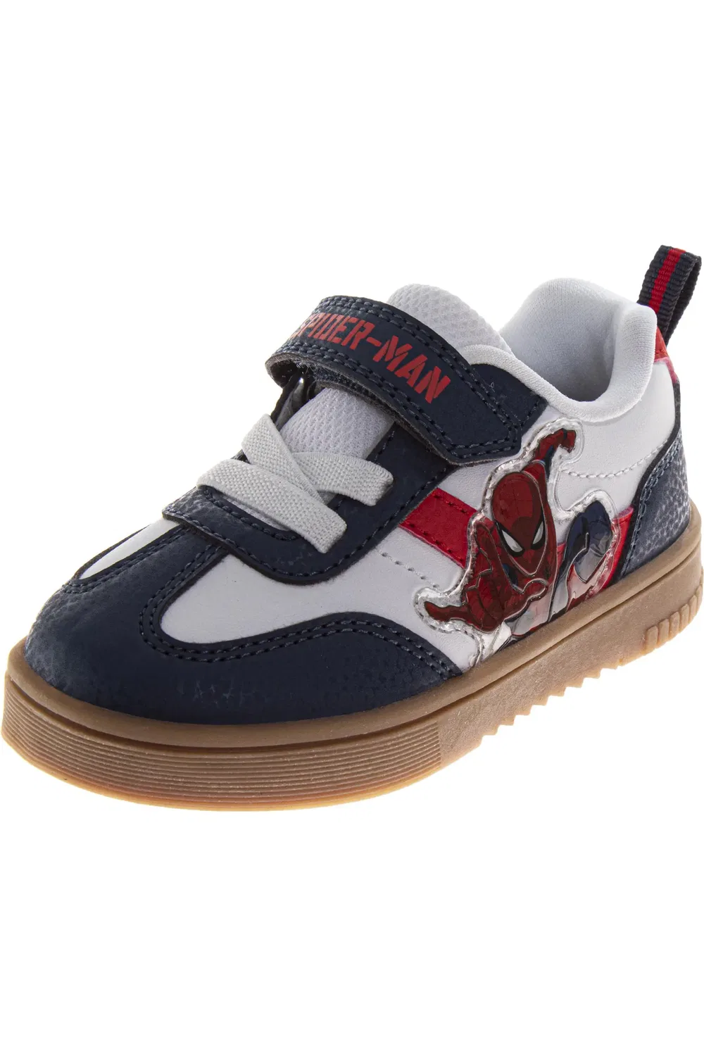Кроссовки детские с застежкой-липучкой Spider-Man Sneaker Spider-Man, темно-синий белый