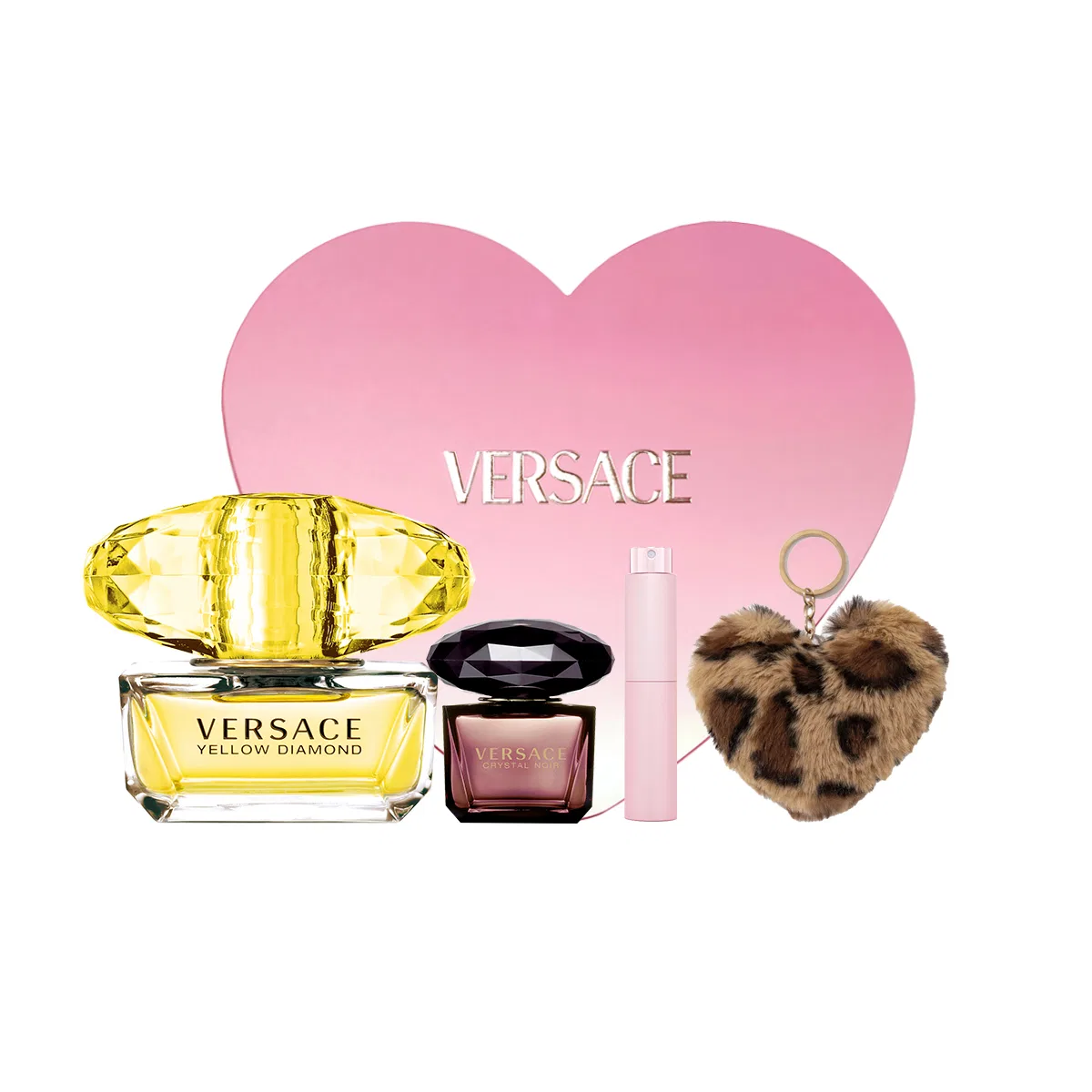 Женский парфюмерный набор VERSACE Phantom Gold Diamond Light Eau De Parfum, 50 мл