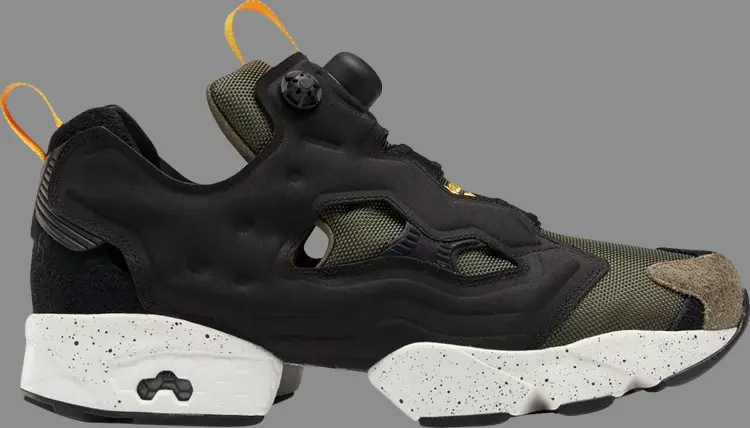 

Кроссовки instapump fury og mu 'shanghai hairy crab' Reebok, черный
