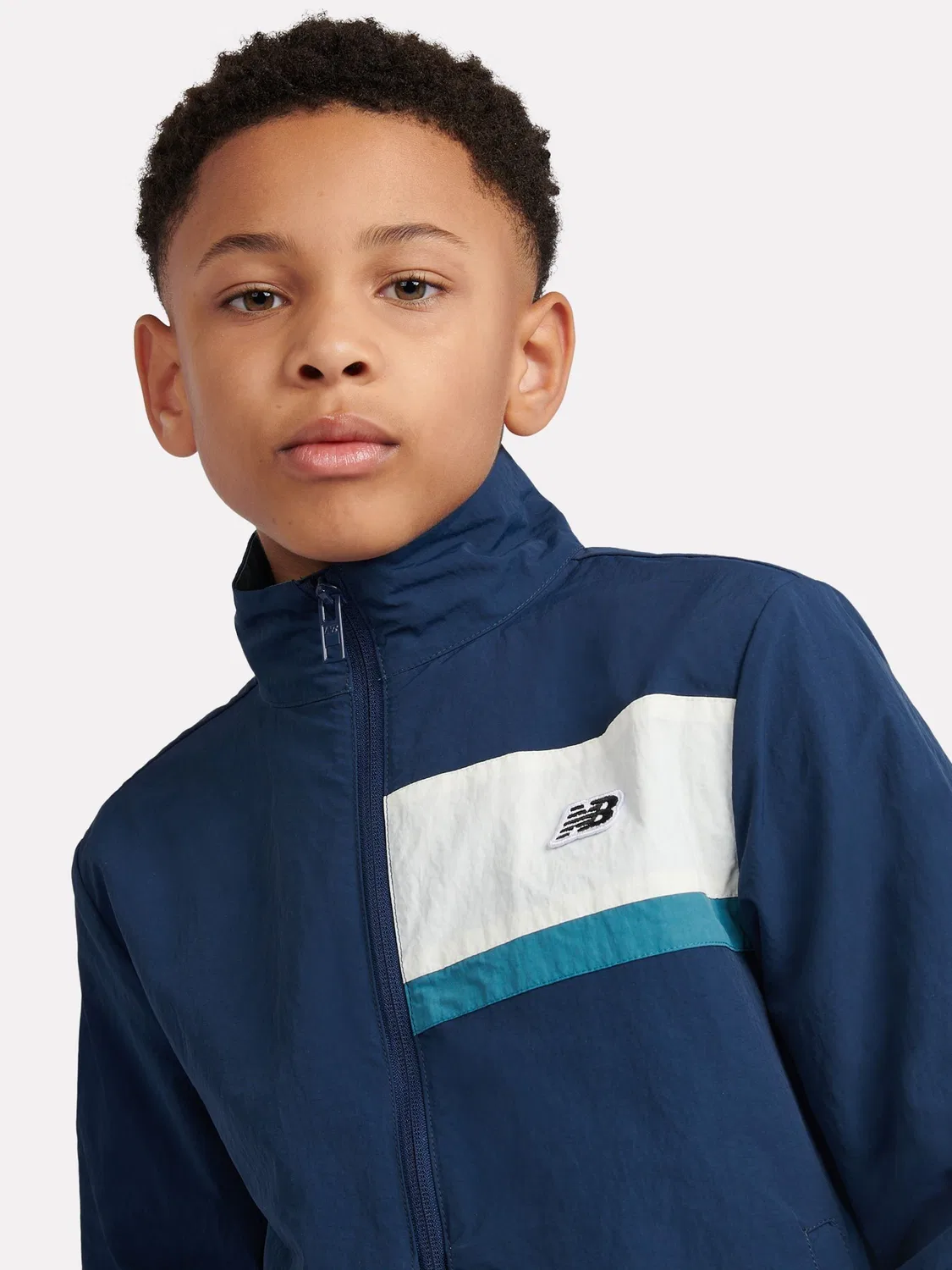 Куртка спортивная New Balance Premium Panelled, синий — фото 4