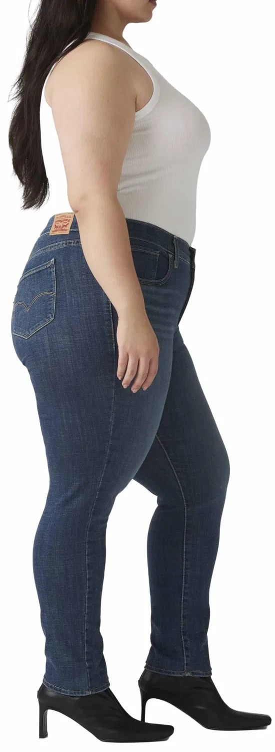 Женские джинсы скинни с утяжкой 311 Levi's, Lapis Maui Views Plus Splash — фото 2