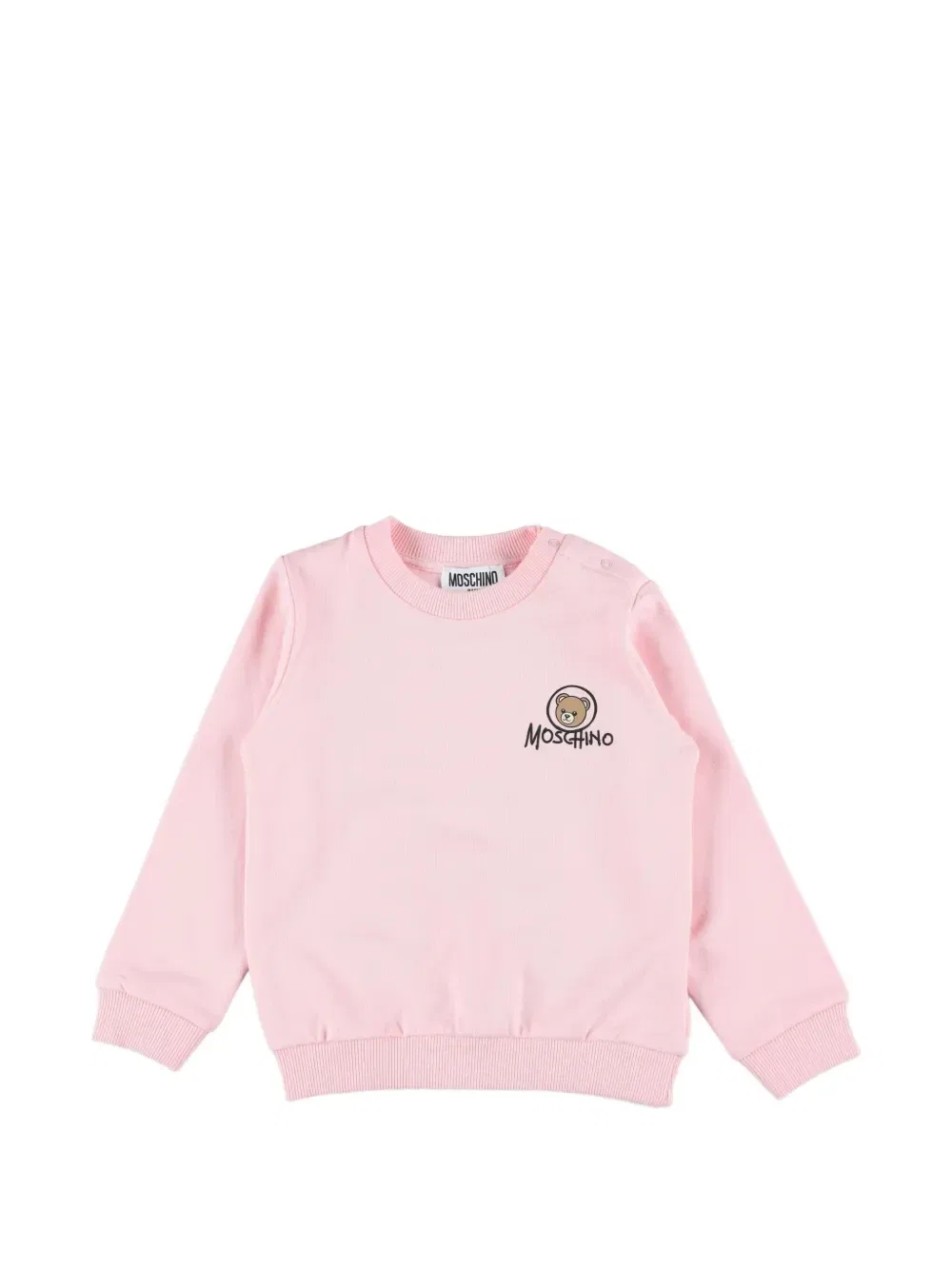 Спортивный костюм "Мишка Тедди" Moschino Kids, розовый — фото 2