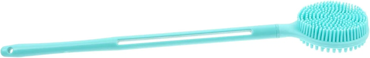 Щетка для тела с длинной ручкой, GALPADA, 40x7.7x2.5 см, Sky Blue
