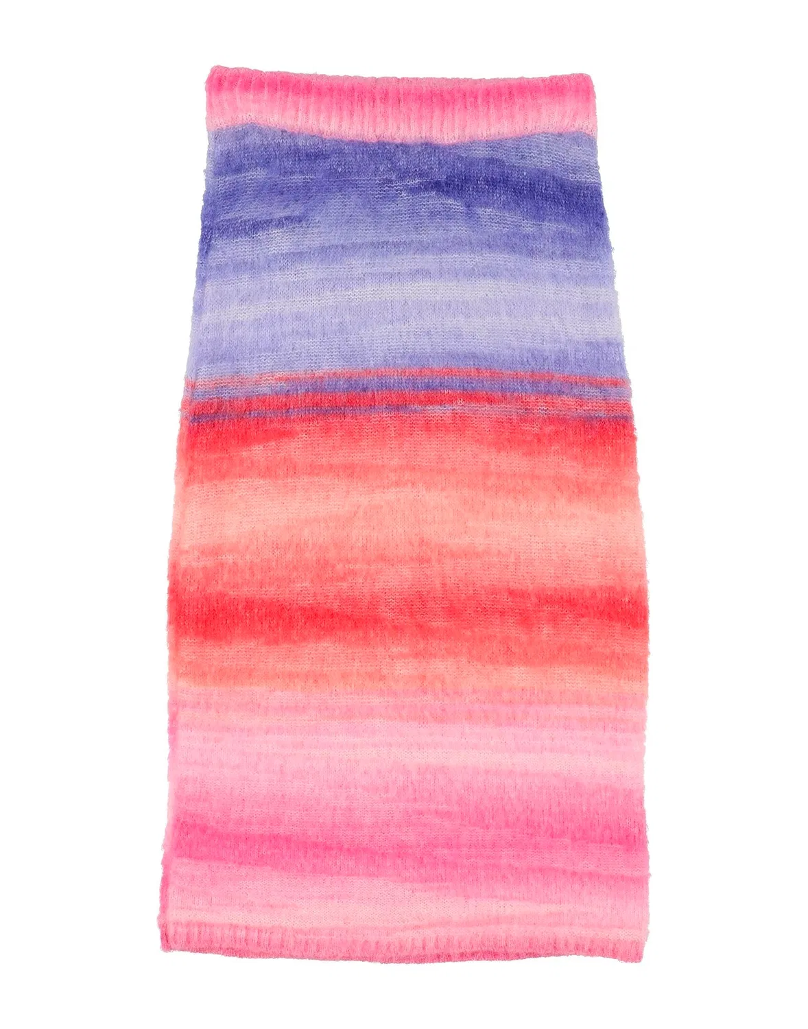 Детская юбка для девочек вязаная Multicolor Missoni, фуксия