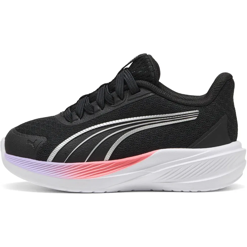 Детские кроссовки для девочек с технологией SLIPTECH Dasher SLIPTECH Puma, Black — фото 3