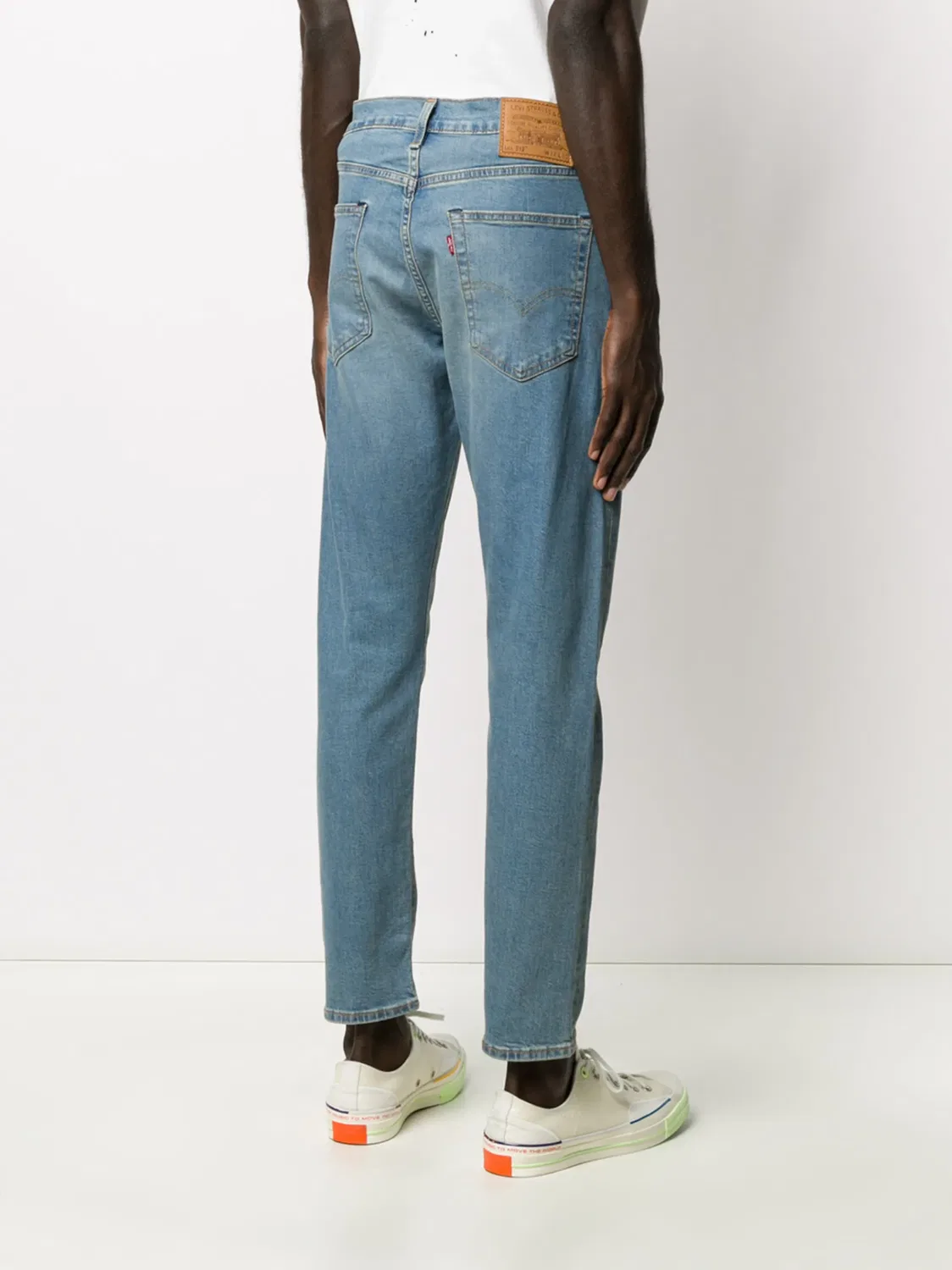 Levi's Джинсы зауженные синие — фото 3