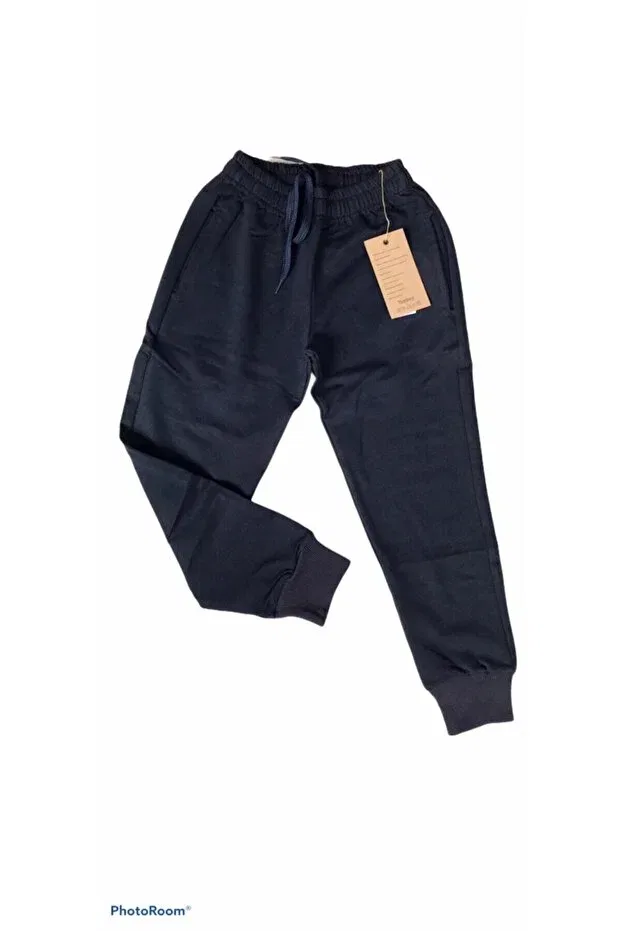 Детские спортивные штаны для мальчиков на шнурке Dıgıl Kids, Navy Blue — фото 2