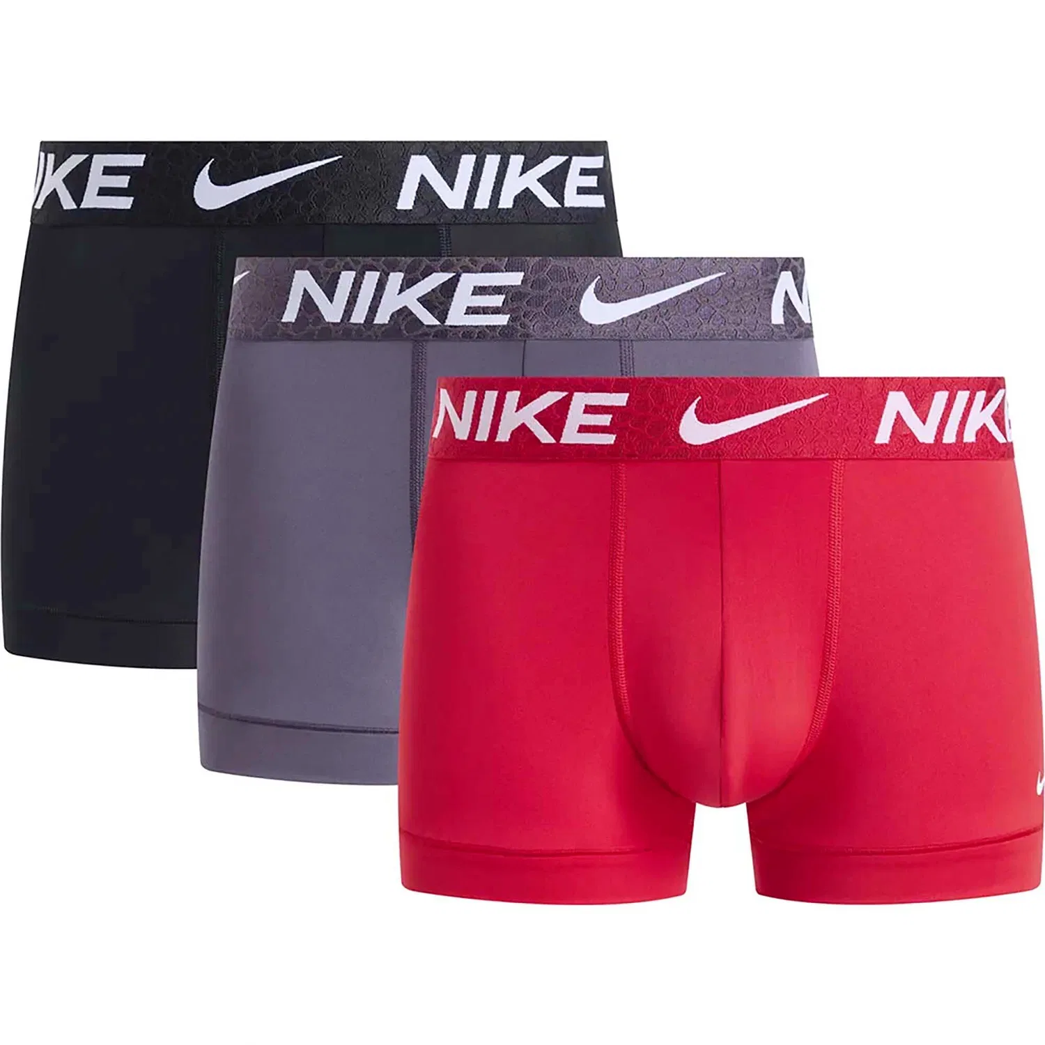 Мужские боксеры с принтом Nike 3Er-Pak Trunk Nike, Bunt
