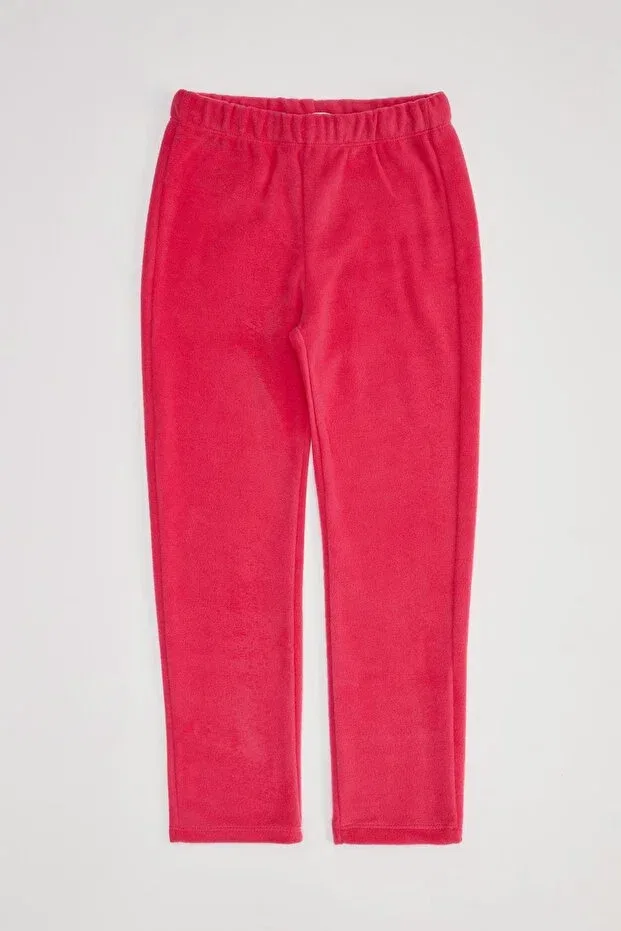 Детские спортивные штаны для девочек из флиса Defacto, Pink Pn42