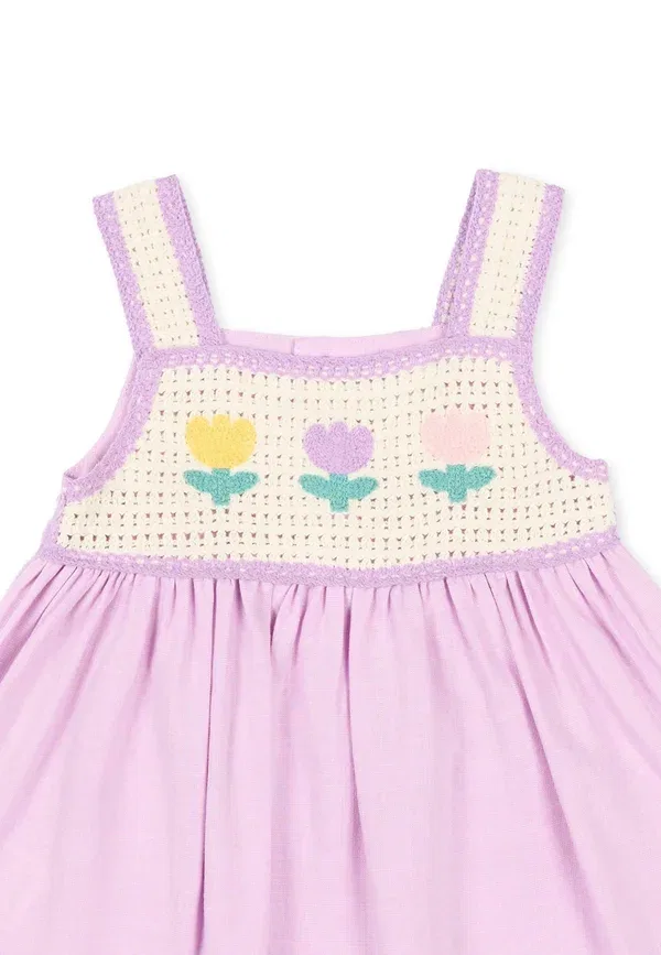 Платье с цветочным принтом Casual - day dress Mayoral, lilac, сиреневый — фото 3