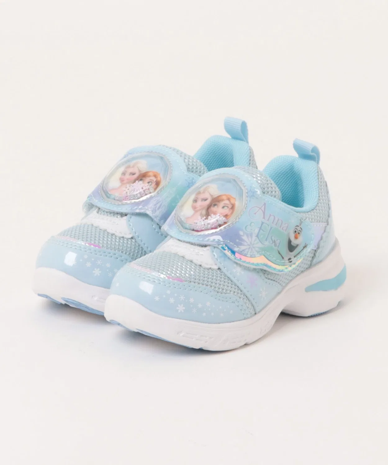 Детские кроссовки с подсветкой Frozen Snowflake MoonStar, Sax Blue