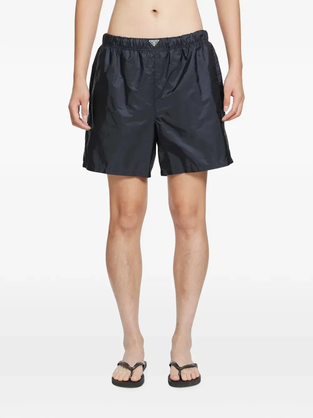 Шорты для плавания из Re-Nylon Prada, синий