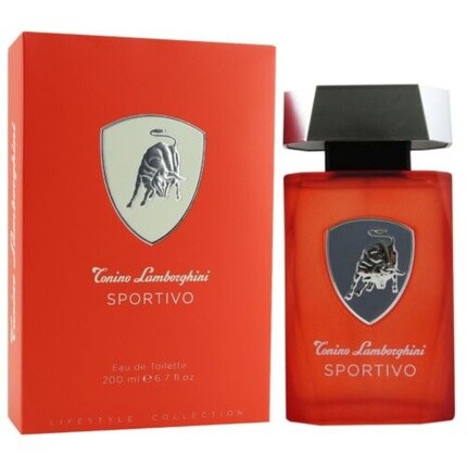 Туалетная вода для мужчин Tonino Lamborghini Sportivo 200 мл - новинка в оригинальной упаковке — фото 3