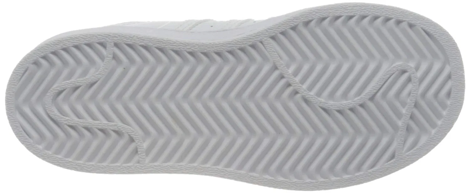 Детские кроссовки для мальчиков с принтом Superstar El I Adidas, White Blue Pink — фото 4