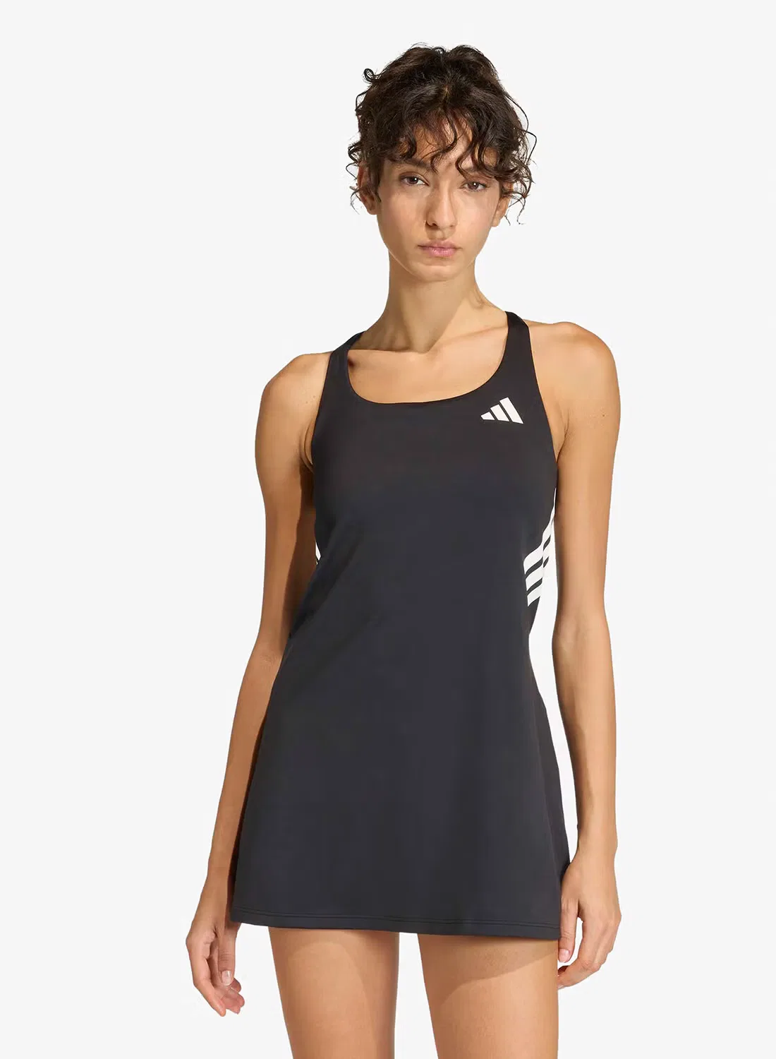 Платье-футболка с принтом Adi365 Adidas, черный