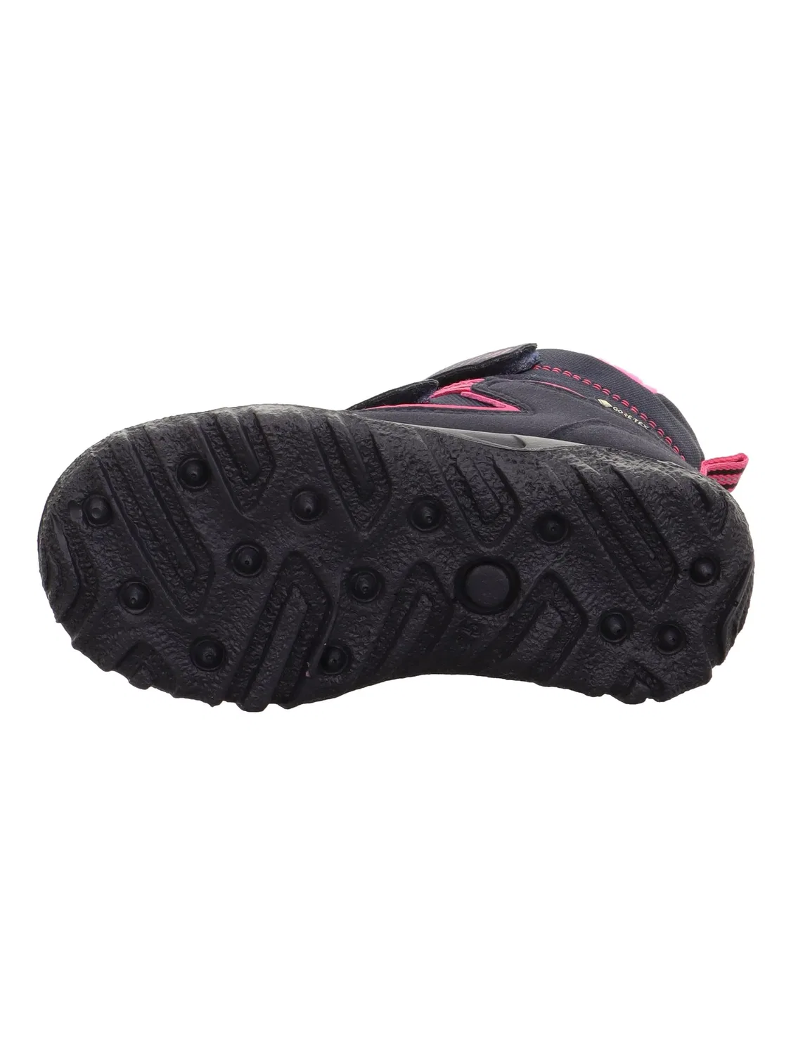 Детские снежные ботинки для девочек водонепроницаемые Husky Warm Gefütterte Gore-tex Superfit, Blue Pink 8020 — фото 4