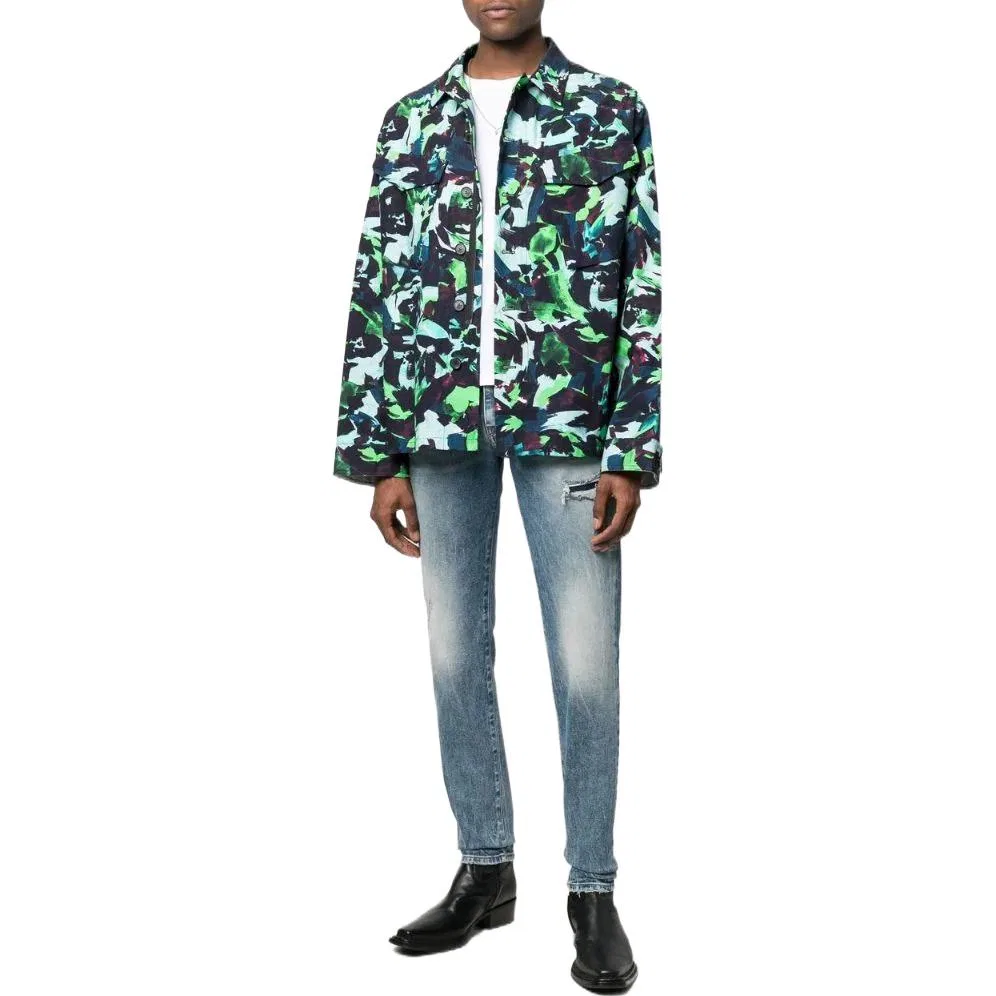Джинсы Slim Faded, DIESEL, Blue — фото 3