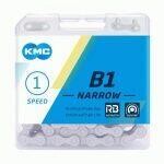 

Цепь Узкая KMC RB Односторонняя, 112 звеньев, серебро/серебро/серебро