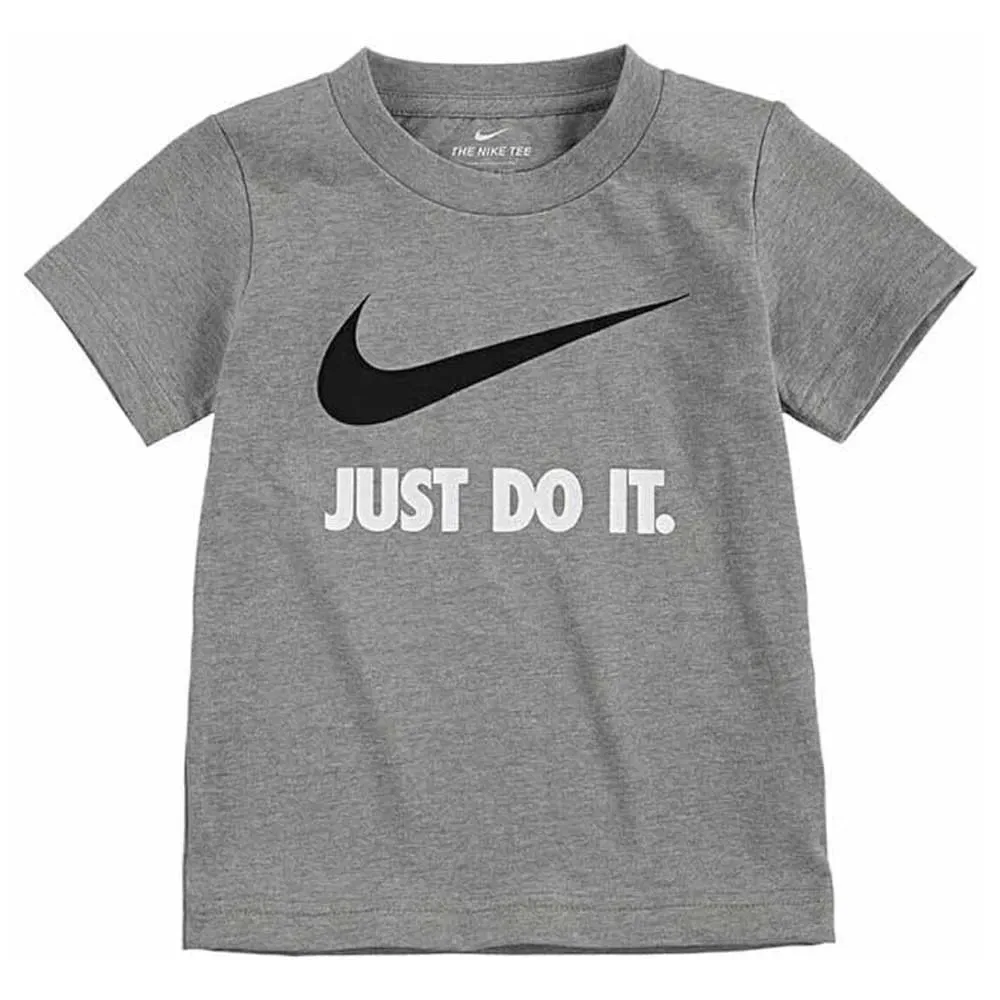 Футболка с коротким рукавом Nike Swoosh Just Do It, серый