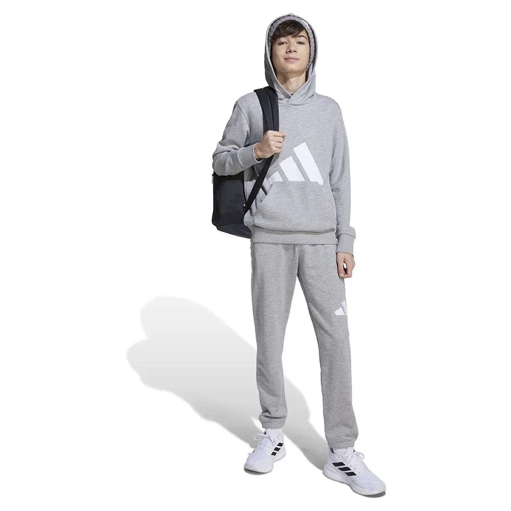 Худи Essentials Adidas, серый — фото 3