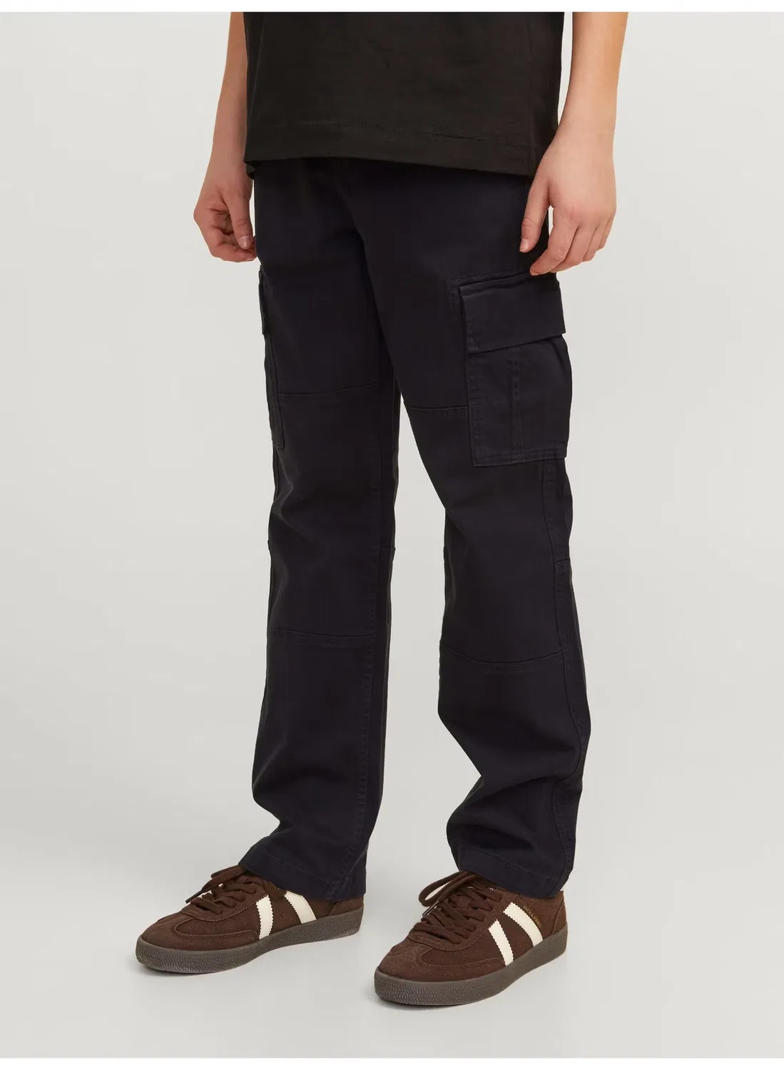 Брюки карго для мальчиков Jack & Jones, черный