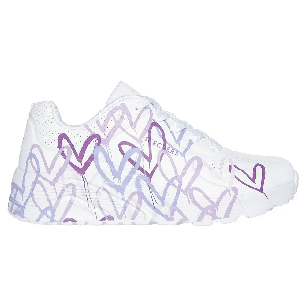 Кроссовки Uno Lite Spread The Love Skechers, белый — фото 4