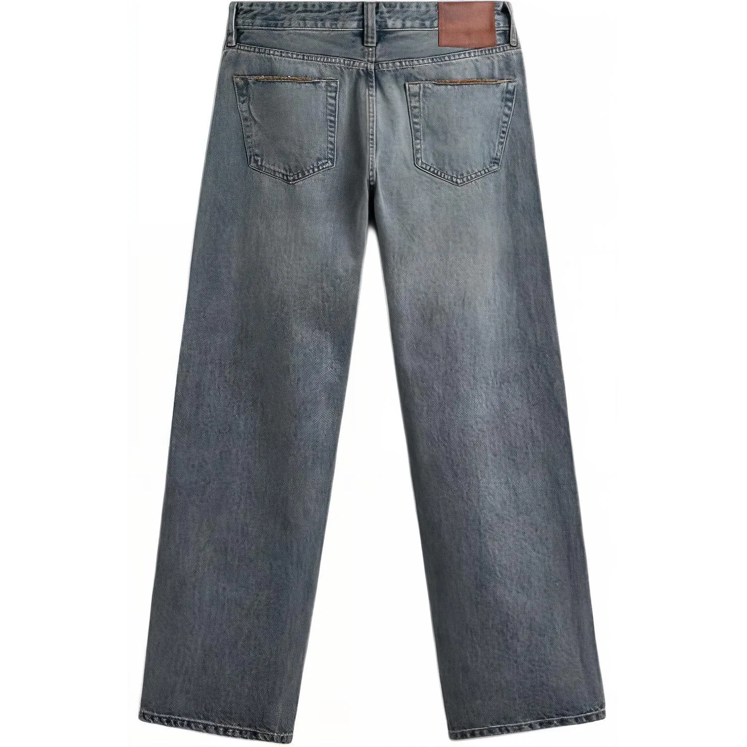 Детское джинсовое пальто с воротником-лацканом Light Blue ZARA, Light Blue — фото 3
