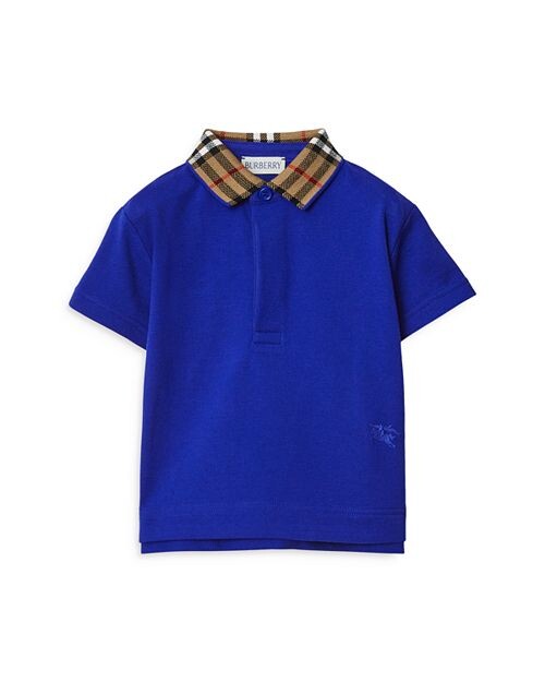 

Рубашка-поло Johane в клетку для мальчиков – Baby Burberry, цвет Blue