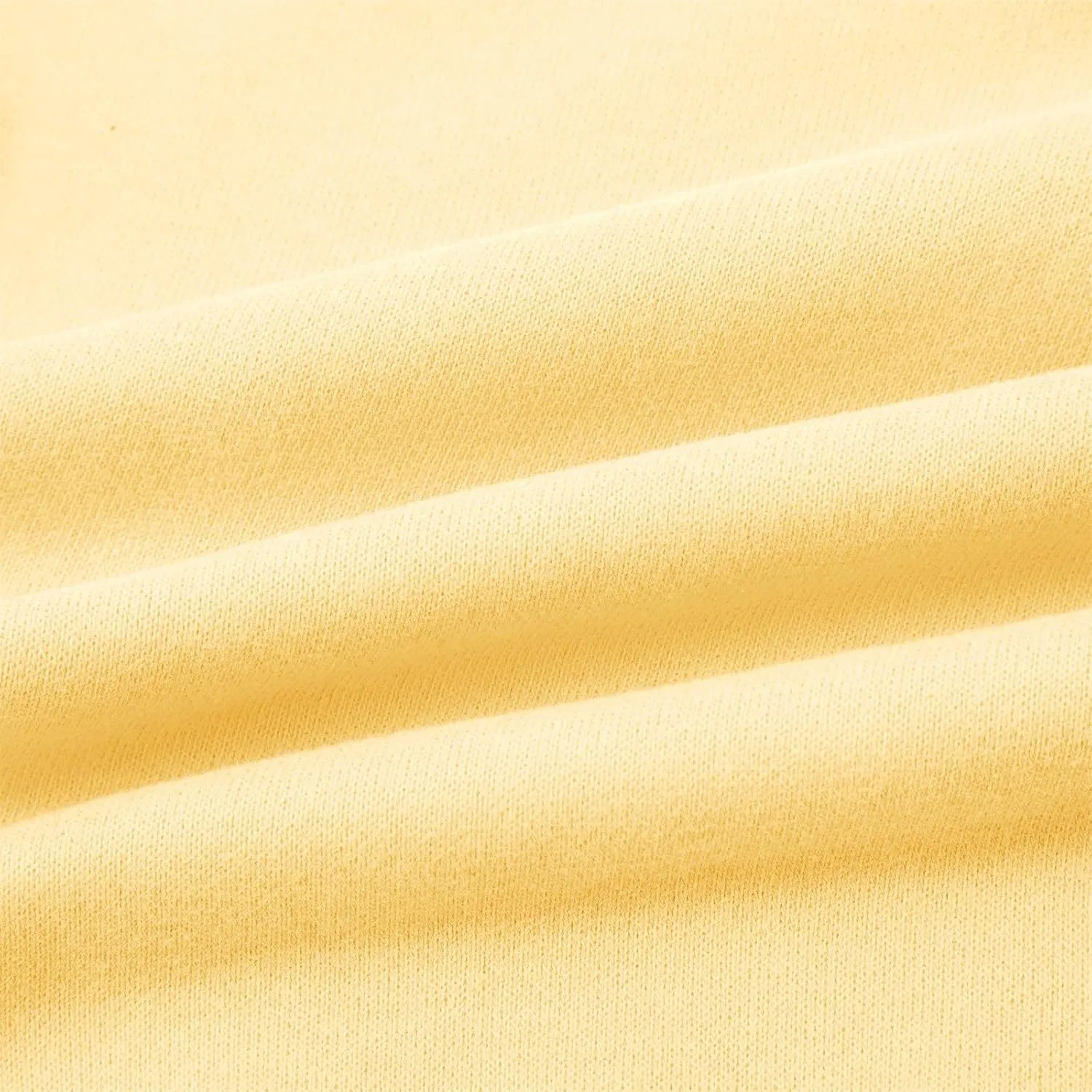 Худи оверсайз с капюшоном для девочек, Generic, Light Yellow — фото 4