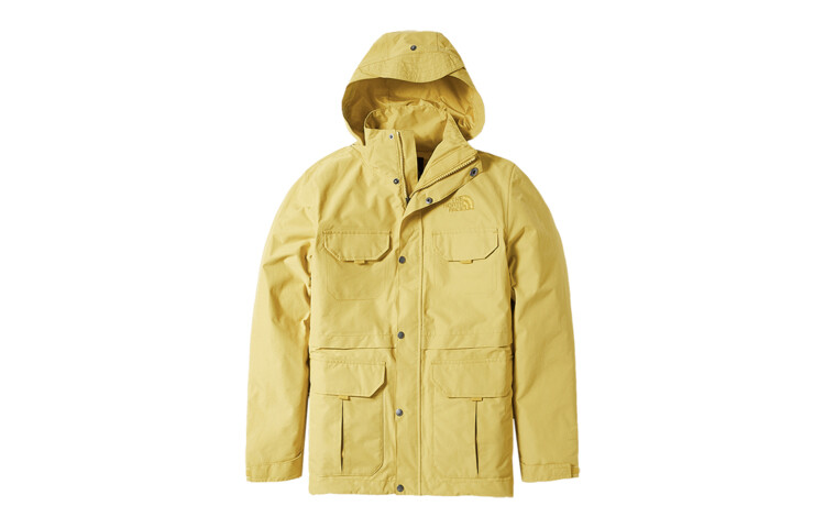 

Куртка мужская уличная желтая The North Face, желтый