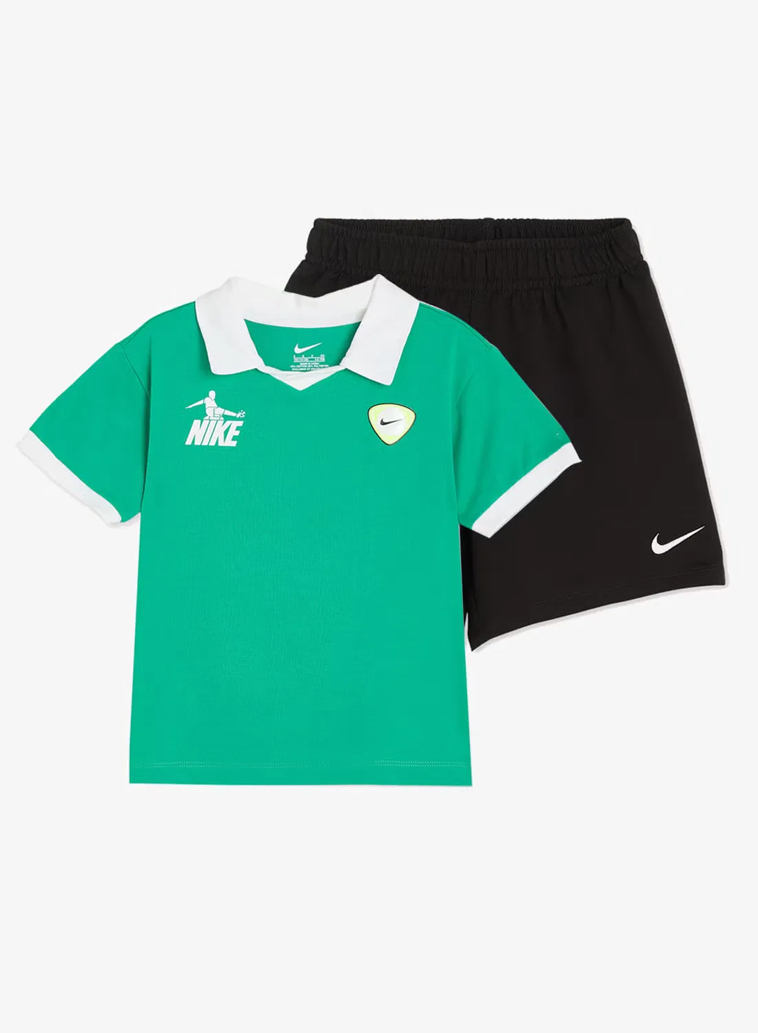 Шорты футбольные с принтом Nike, черный