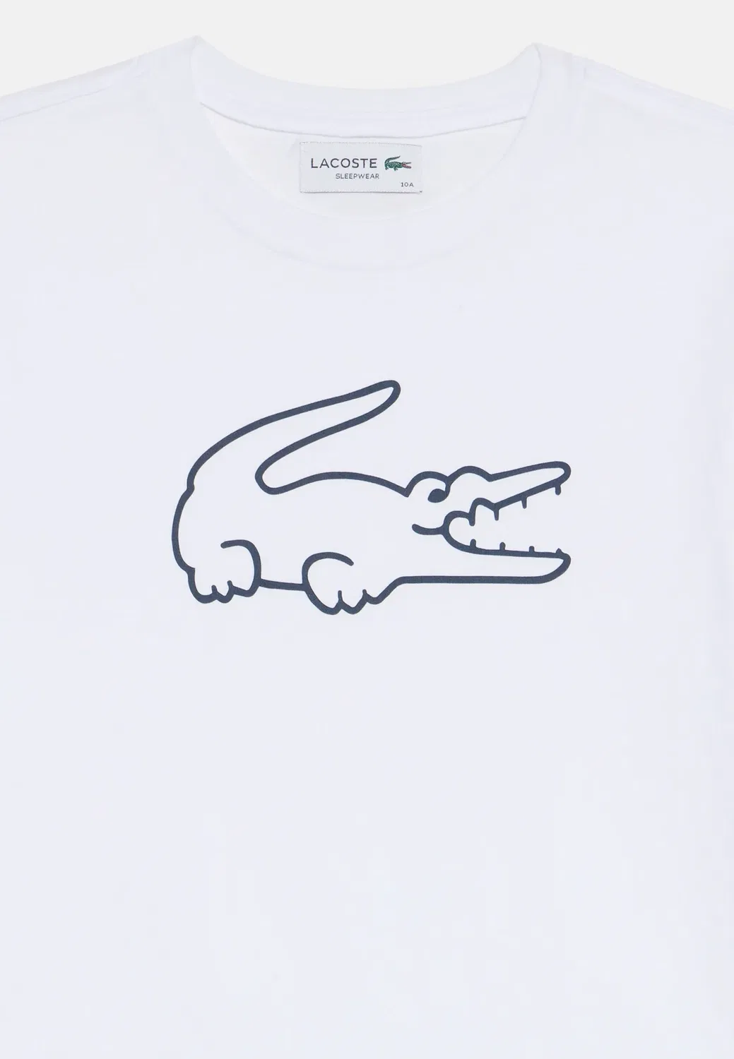 Комплект пижамы-комбинезона унисекс с футболкой и штанами для сна Lacoste, Marine — фото 4