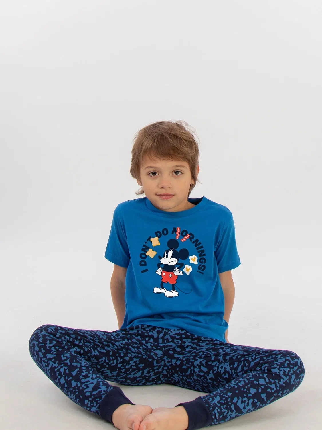 Пижама Brands In, Disney Mickey Mouse, синяя