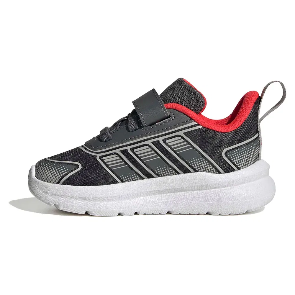 Детские кроссовки с принтом Tensaur Run 4.0 Adidas, Black — фото 3