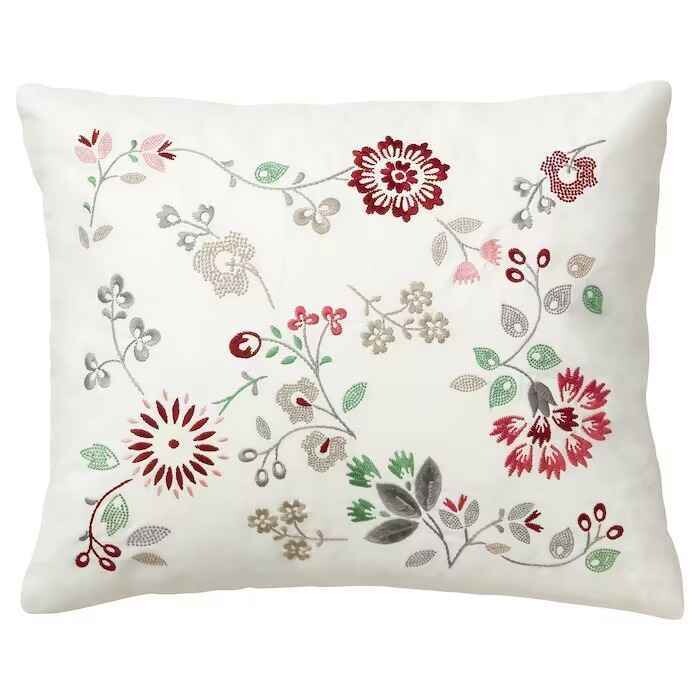 

Декоративная подушка Ikea Hedblomster, мультиколор
