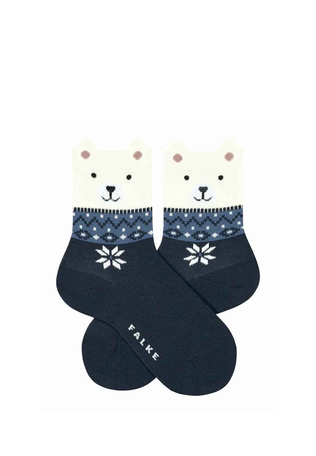 Носки Ice bear унисекс - носки Falke, Space Blue — фото 3