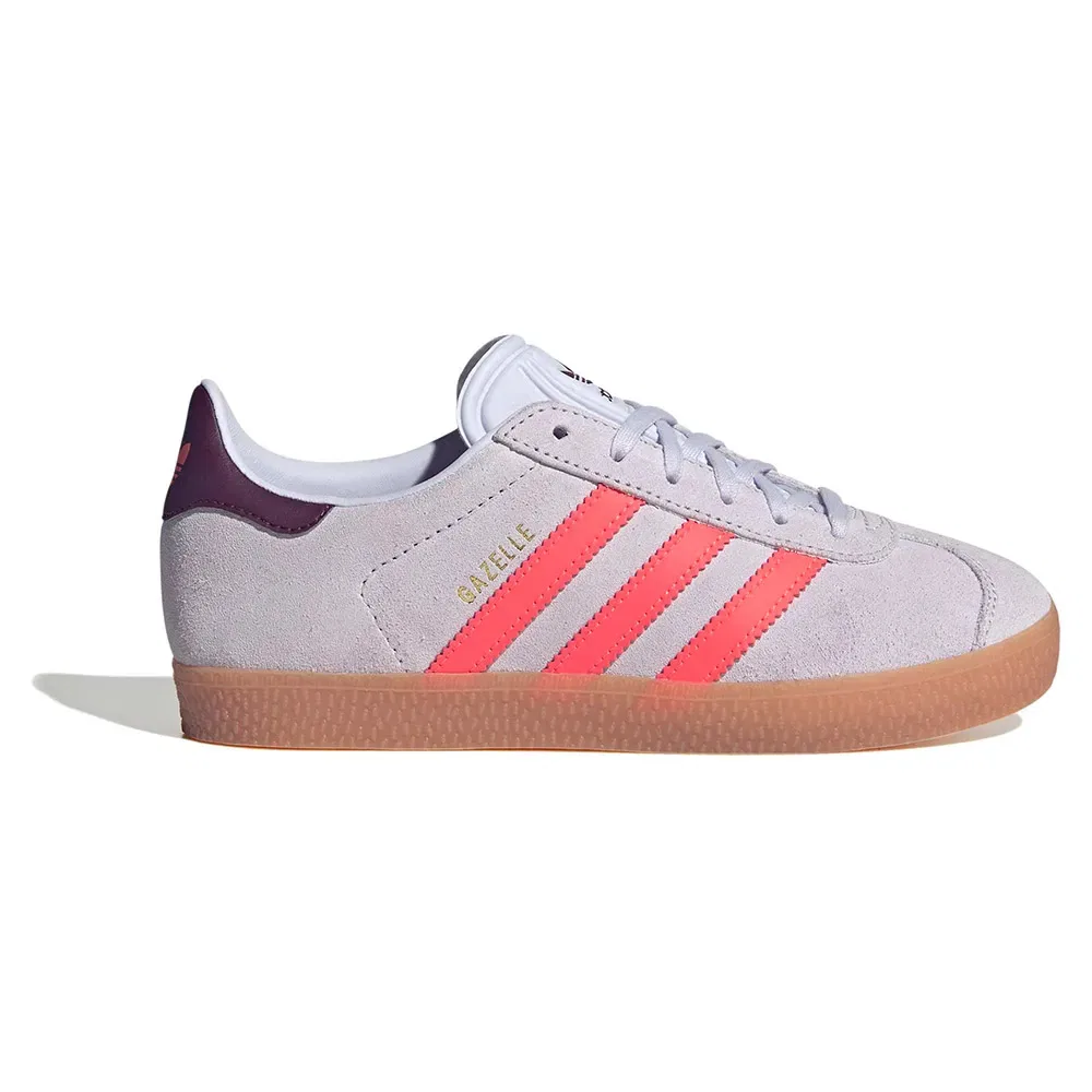 Детские кроссовки для девочек с замшевым верхом Gazelle Junior Adidas Originals, Purple