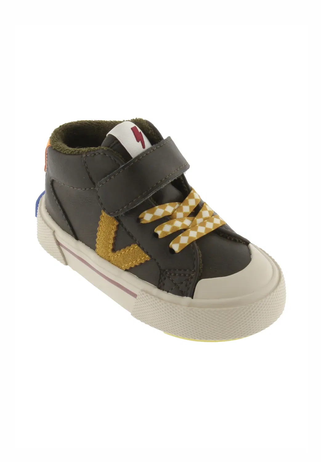 Basket montante à Scratch enfant victoria - высокие кроссовки Victoria Shoes, Kaki — фото 2