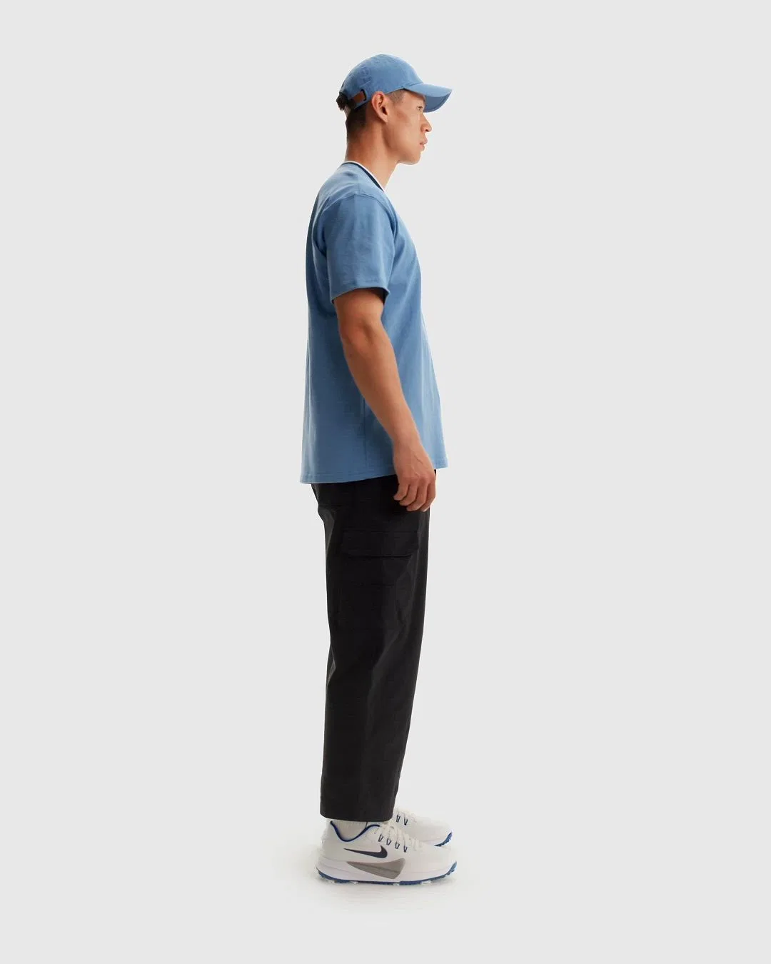 Мужская футболка свободного кроя Nike IH2056-486, Blue — фото 2
