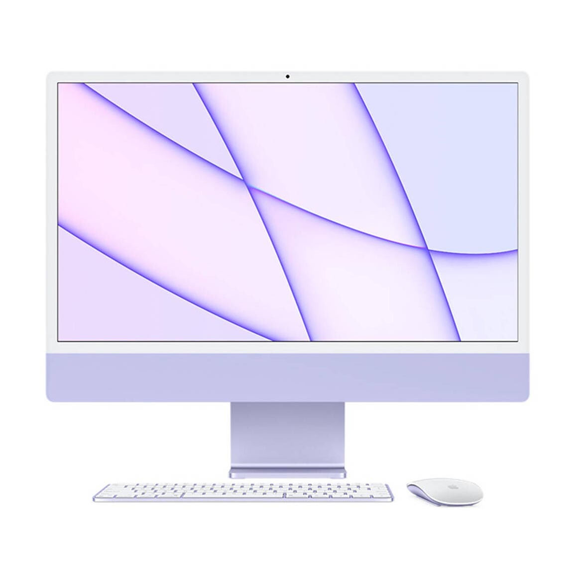 

Моноблок Apple iMac 24'' M1 (2021), 8 CPU/8 GPU, 8ГБ/512ГБ, Gigabit Ethernet, Фиолетовый, английская клавиатура