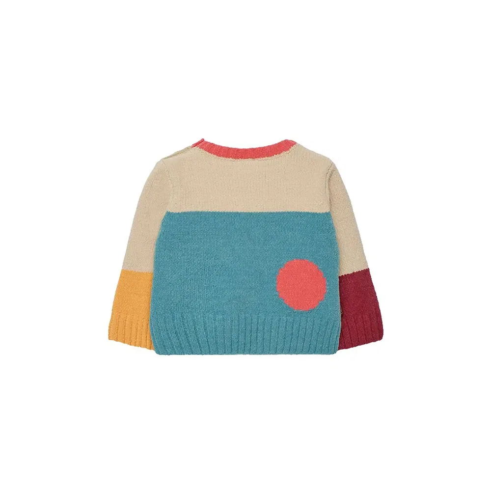 Свитер Boboli Knitwear, бежевый — фото 2