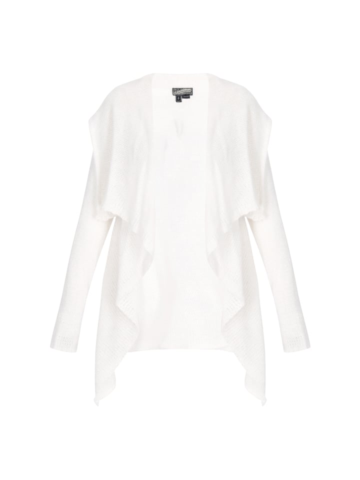 

Женский кардиган цвета слоновая кость DreiMaster Vintage