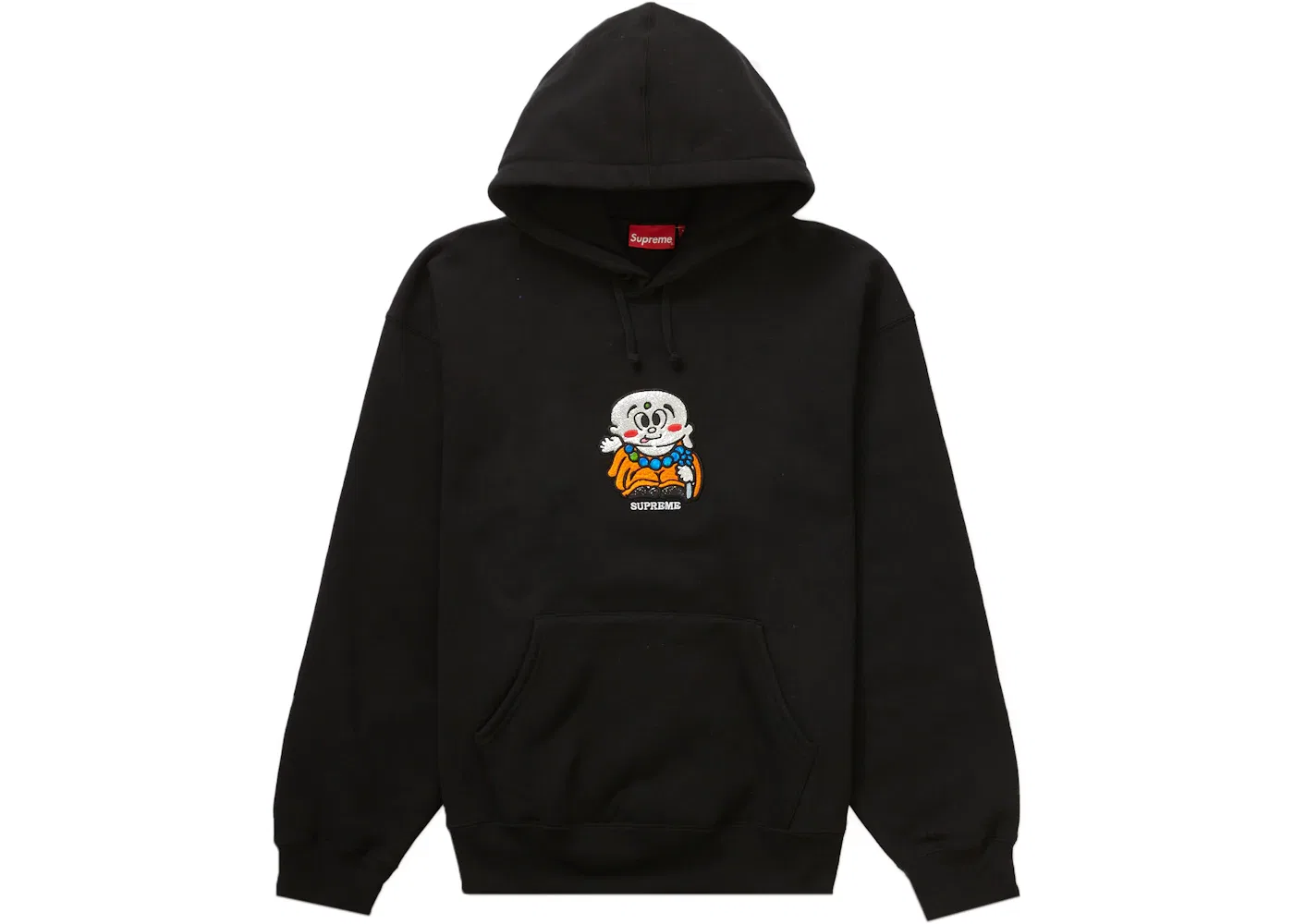 Мужской худи с принтом Supreme AOI Buddha Supreme, Black