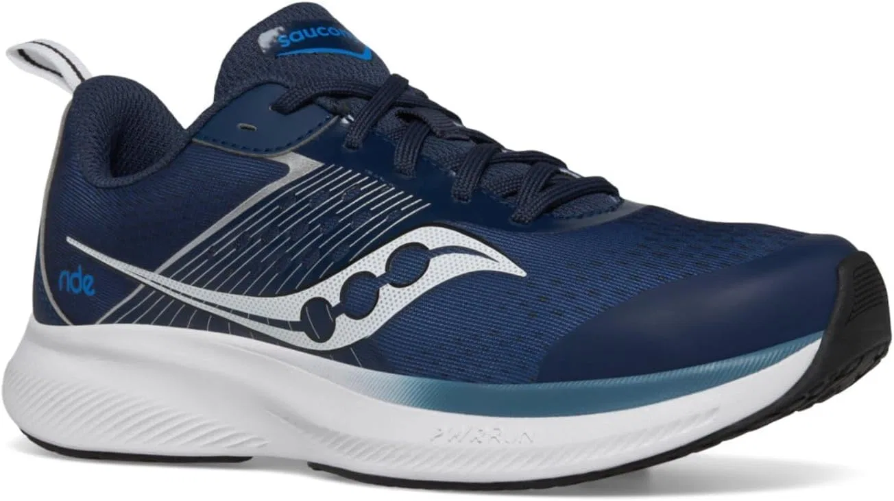 Детские кроссовки Ride Kdz Saucony, Navy/Silver