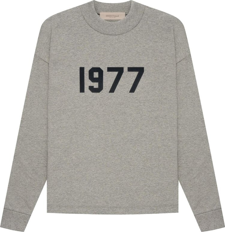 

Лонгслив Fear of God Essentials Essentials Long-Sleeve Tee 'Dark Oatmeal', серый