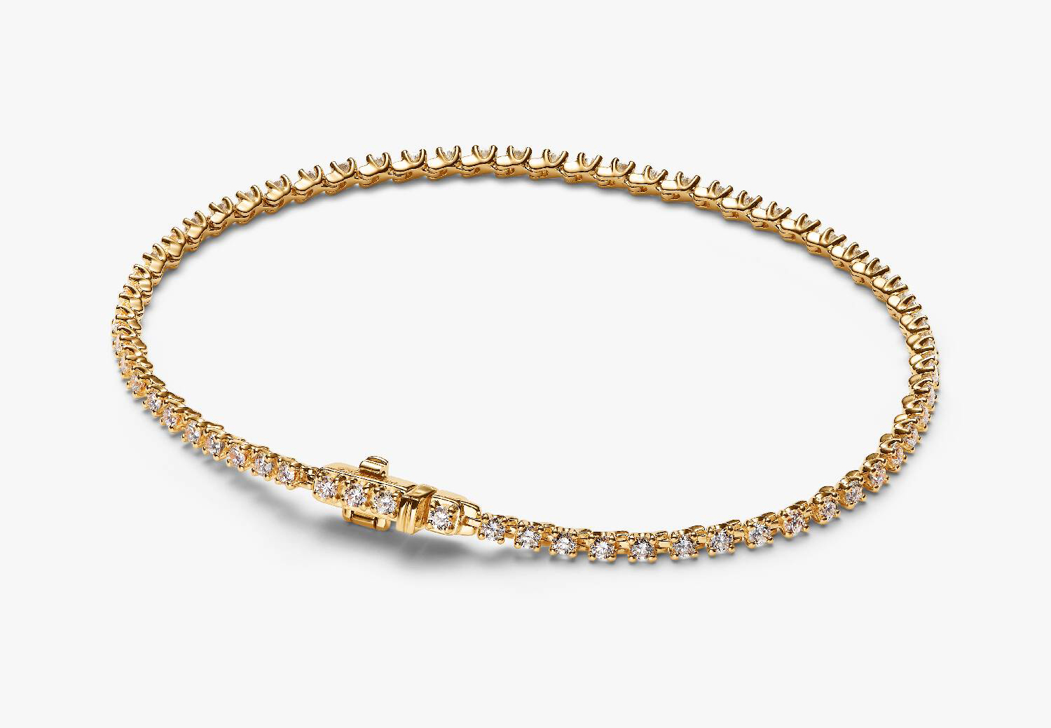 

Браслет Pandora Era Lab-grown Diamond Tennis, золото