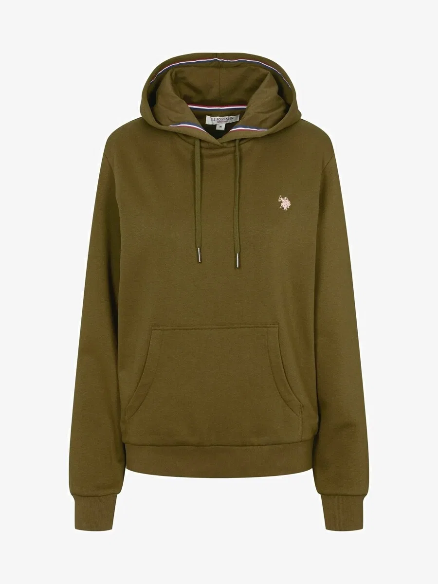 Толстовка UWAba оливкового цвета U.S. Polo Assn.