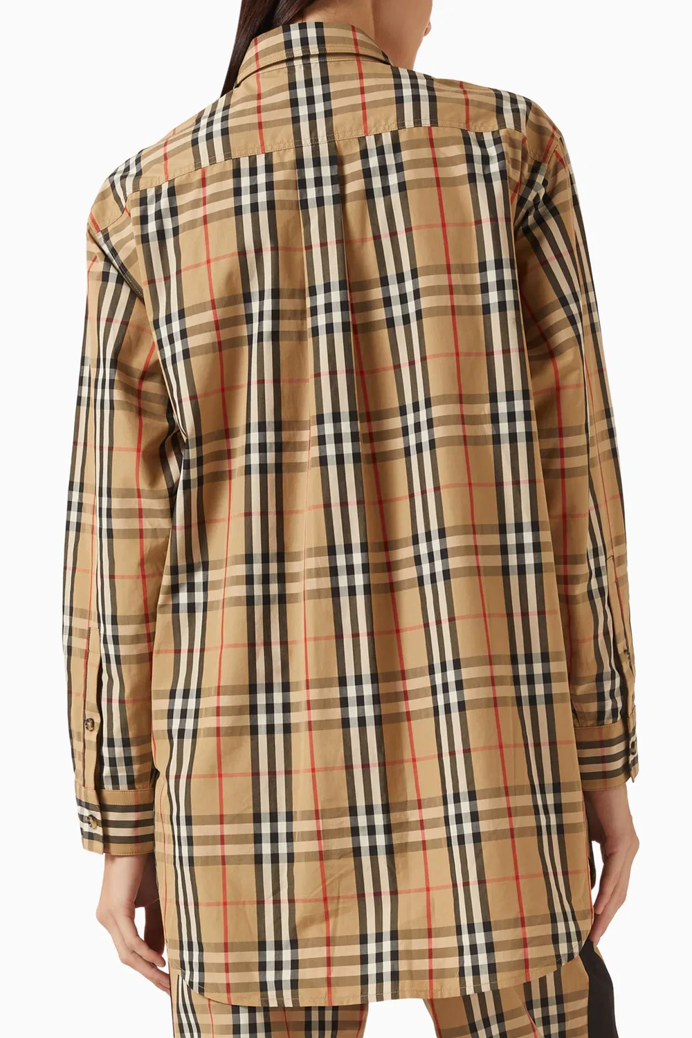 Рубашка в клетку Turnstone Burberry, нейтральный — фото 3